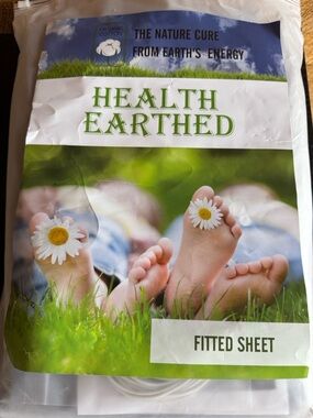 Health Earthed Gray King Fitted Grounding Sheet NIP